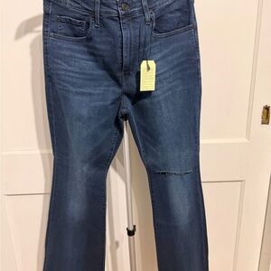 Levi's Women's Dark Blue Flare Jeans
